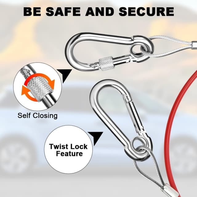 Thumbnail 3 de URAQT KFZ Abreißseil 1 m 400 kg