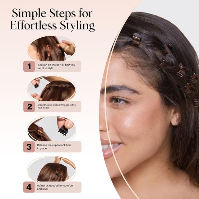 Thumbnail 5 de Kitsch Pinzas pequeñas para el cabello