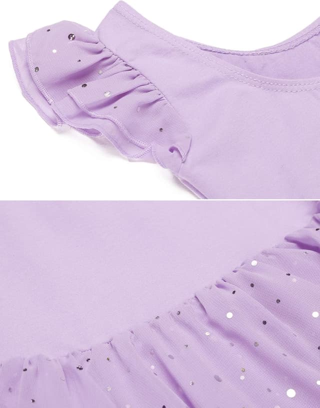 Detalle 1 de Kinder Ballettkleid mit Rock für 5 Größen