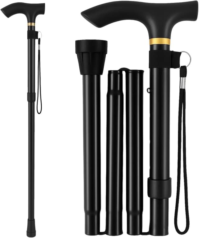 Imagen de Folding Walking Stick, Lightweight 1.2m 🚶 en OfertitasTOP