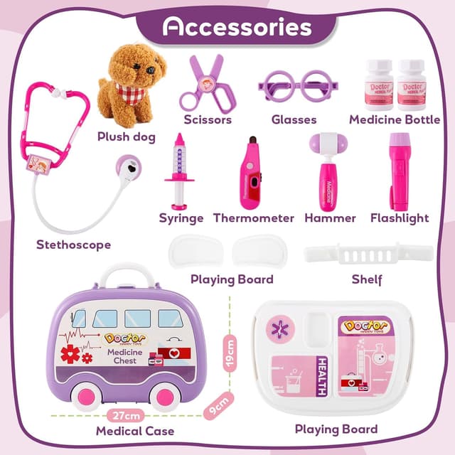 Thumbnail 4 de HYAKIDS Maletín Veterinaria 27x19x9 cm