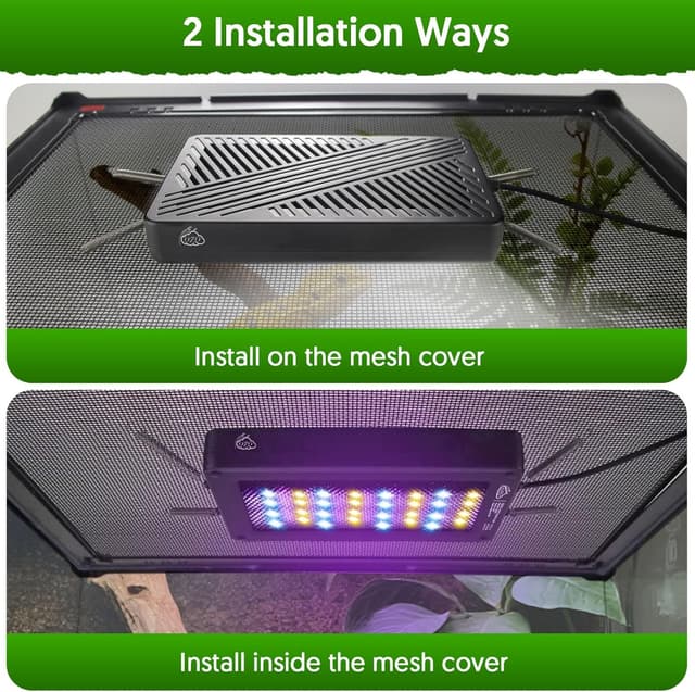 Thumbnail 5 de QZQ UVB Light for Reptiles 24W LED