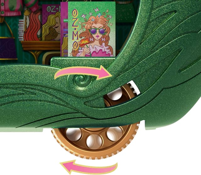 Detalle de Mattel Wicked Coffret Train de la Cité d’Émeraude