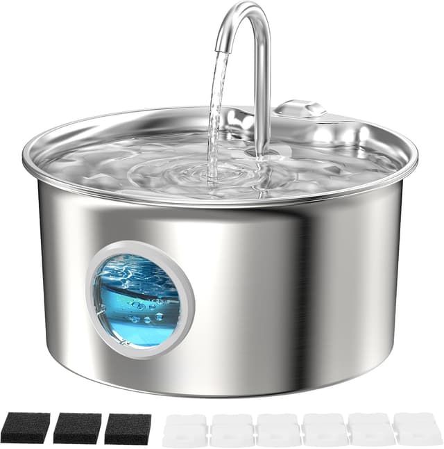 Imagen de Fontaine Eau Chat INOX 2,6L en OfertitasTOP