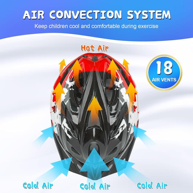 Thumbnail 1 de Kids bike helmet 50-58cm for ages 3-14