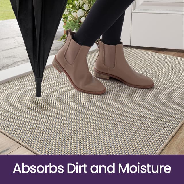 Detalle 2 de DEXI Indoor Door Mat 44 x 76 cm non‑slip doormat 🏡