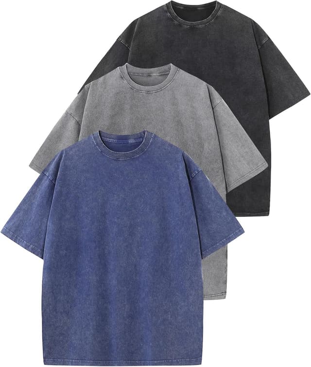Detalle de Arssm 3 Pack Oversized T Shirts
