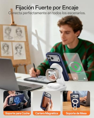 Detalle 2 de UNBREAKcable Funda iPhone 17 Pro Max 6,9" compatible MagSafe