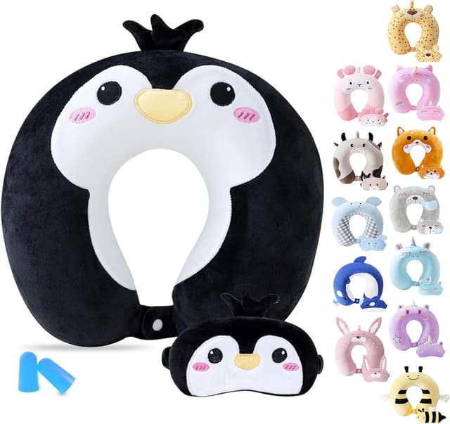 Imagen de Cirorld Kids Travel Pillow 100% Memory Foam en OfertitasTOP