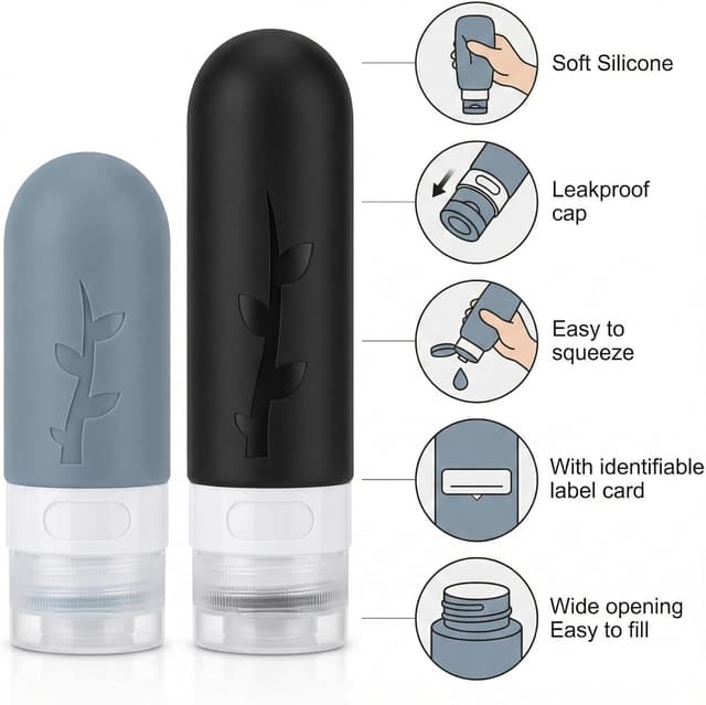 Thumbnail 5 de DEPOZA 16 Travel Bottles Pack