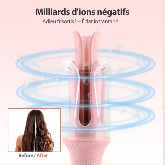 Detalle 2 de Fer à boucler automatique 3 tailles 28/32/40 mm