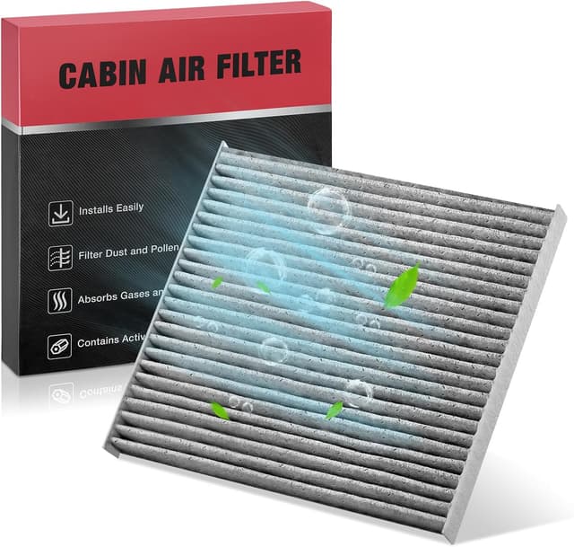 Detalle de BDFHYK Cabin Air Filter w/ Activated Carbon (CF10133) for 2002-2008 Toyota Corolla & 2003-2008 Matrix 1.8L