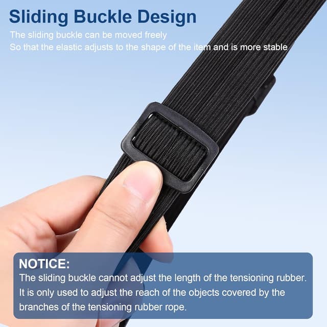 Thumbnail 4 de Romon Tensores Elásticos para Casco 60–110 cm