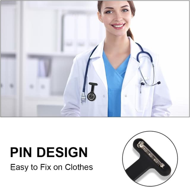 Thumbnail 5 de Vicloon Schwesternuhr Clip 85 mm