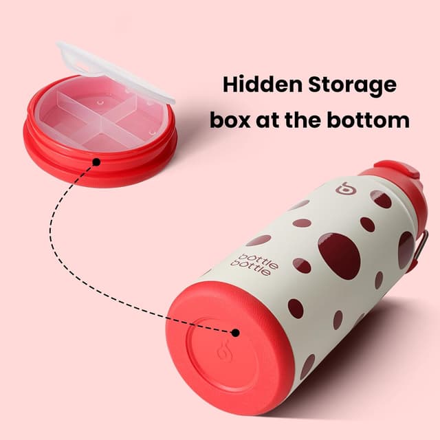 Detalle 2 de BOTTLE BOTTLE Trinkflasche 1 l Edelstahl