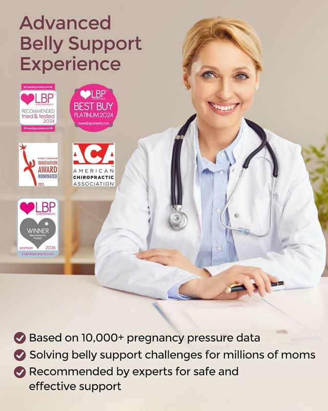 Detalle 2 de Momcozy Pregnancy Belly Band for Back