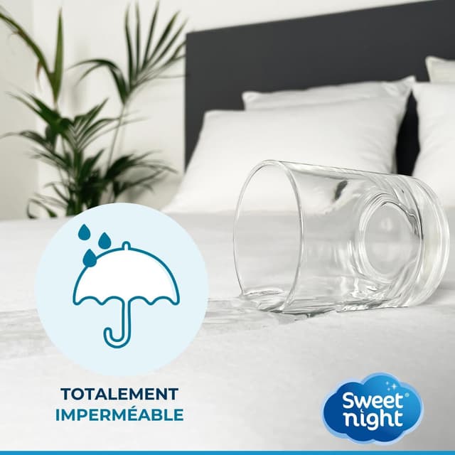 Thumbnail 1 de Sweet Night Funda Integral Impermeable 160x200 cm 🛏️