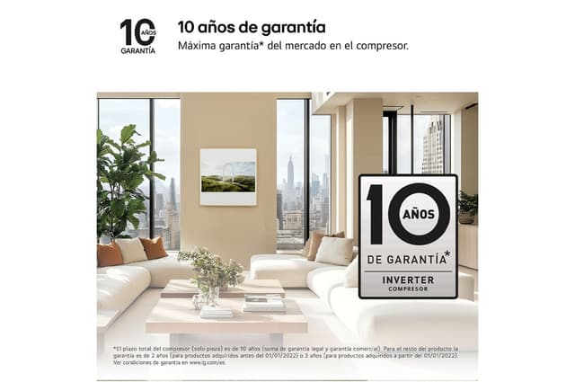 Thumbnail 4 de LG GALLERY09TV2.SET aire acondicionado 1x1 📺