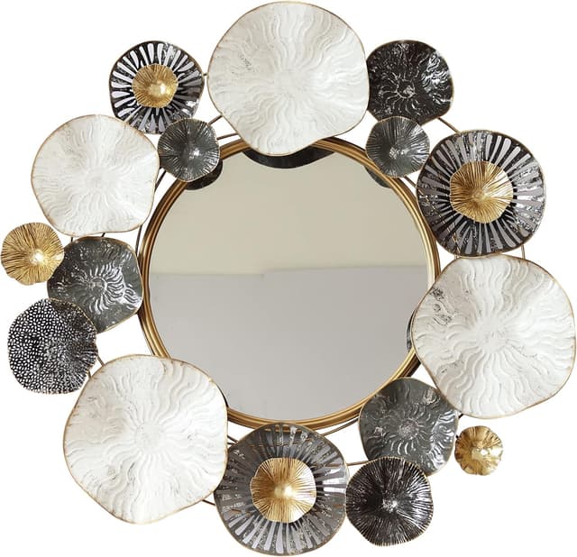 Thumbnail 6 de Baroni Home Specchio da parete Petalo Oro