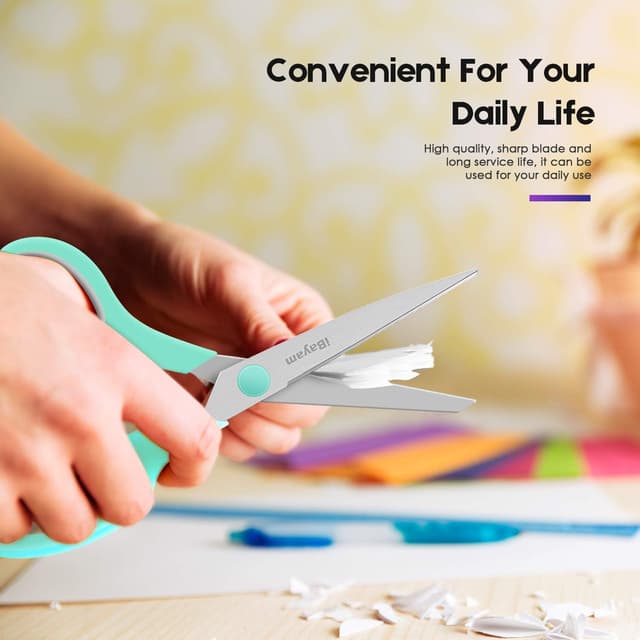 Thumbnail 6 de 8" Multipurpose Scissors 3 Pack — Sharp Blades ✂