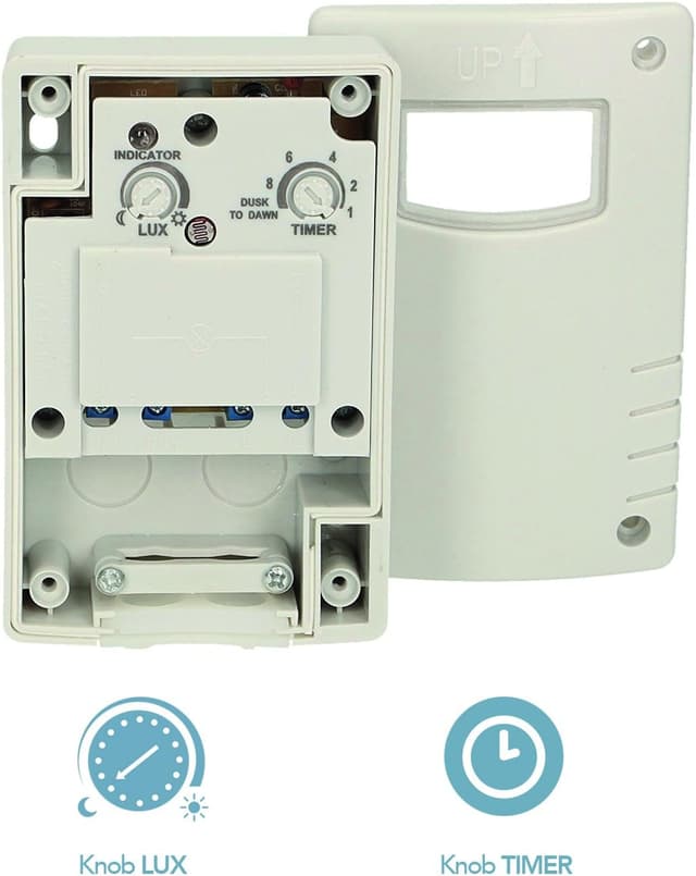 Thumbnail 1 de Electraline 58064 Interruptor crepuscular exterior