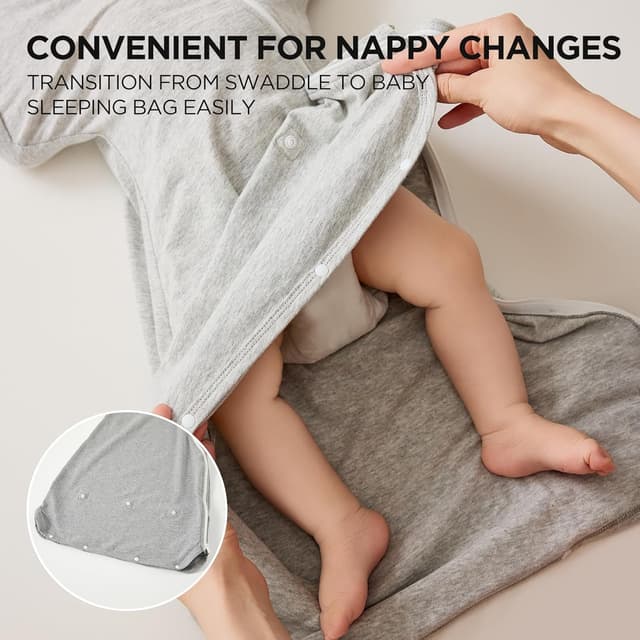 Detalle 2 de Duomiaomiao Baby Swaddle 3-6 Months cotton