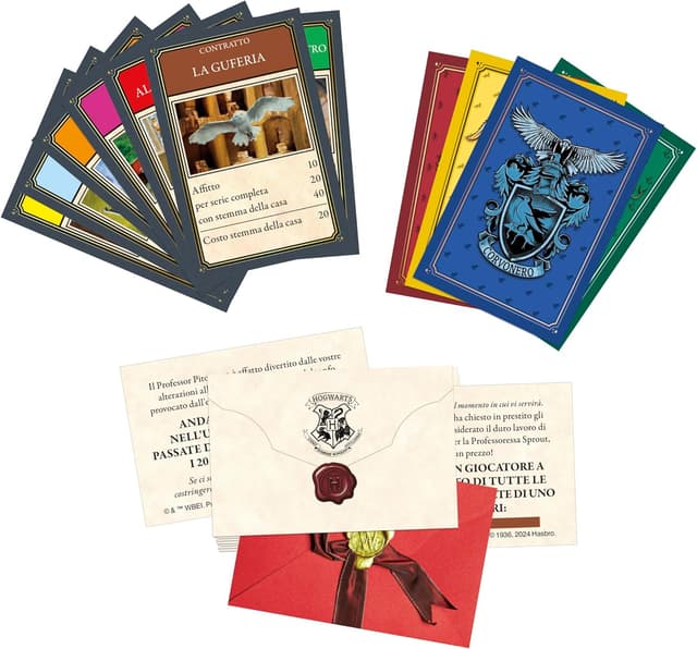 Detalle de Hasbro Gaming Monopoly Edizione Harry Potter: Una Magica Avventura a Hogwarts (versione italiana)