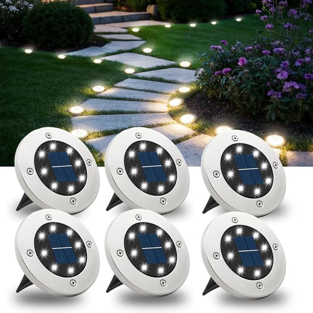 Imagen de Solar Lights Outdoor Garden 6 Pack en OfertitasTOP