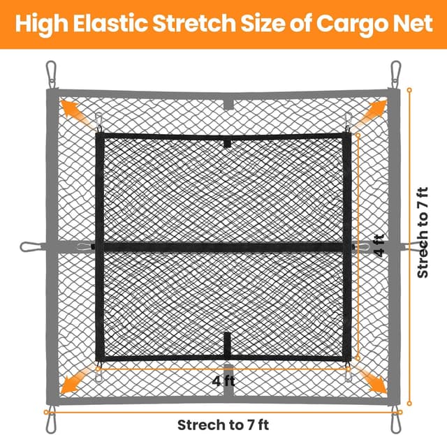 Thumbnail 1 de Truck Bed Net 4'x4' 🚚