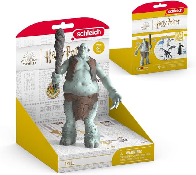 Detalle 2 de Schleich Troll 13994 Wizarding World