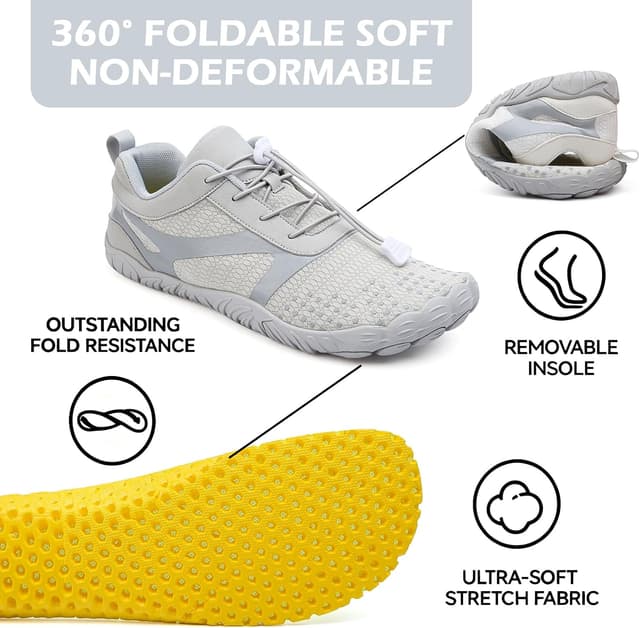 Detalle de DimaiGlobal Scarpe barefoot Zero-Drop antiscivolo