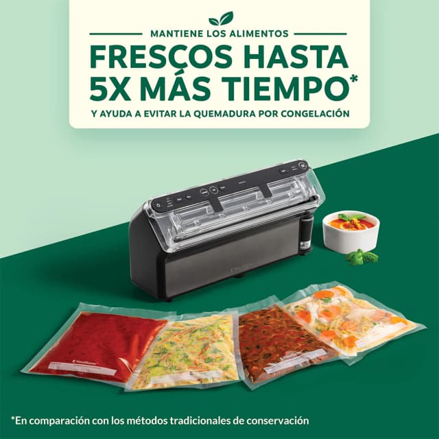 Detalle 1 de Foodsaver VS5910X envasadora al vacío para líquidos