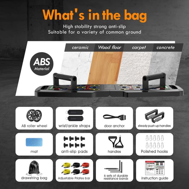 Thumbnail 3 de MQRW Push Up Board ๐