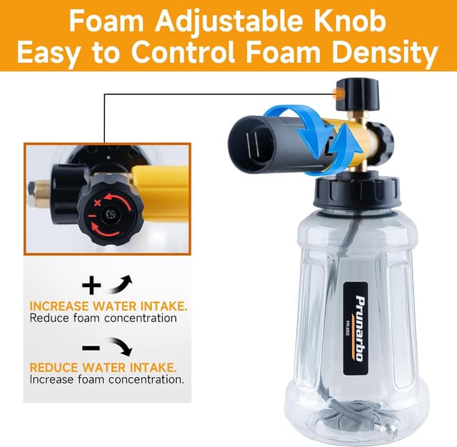 Thumbnail 3 de Prunarbo Foam Cannon Dual Connector