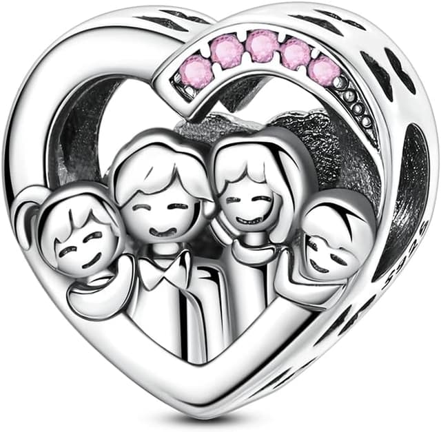 Thumbnail 6 de QIKAOLA 925 Sterling Silber Charms Beads – kompatibel mit europäischen Armbändern und Halsketten