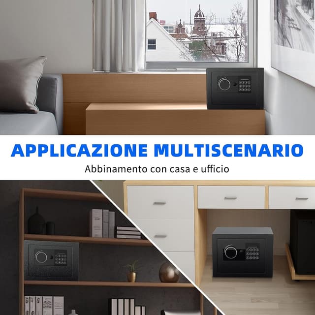 Thumbnail 6 de 6,6‑L Tresor für Zuhause – Elektronischer Safe 🔐