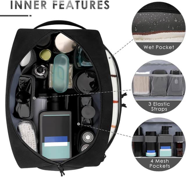 Detalle de ETRONIK Tactical Toiletry Bag for Men