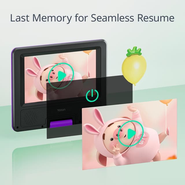 Thumbnail 4 de Yoton Lettore DVD portatile 2500 mAh