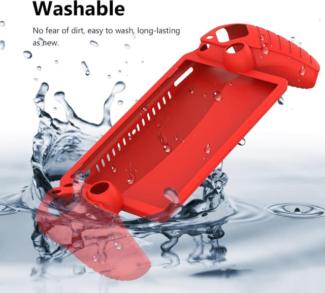 Detalle 1 de PlayStation Portal Hülle mit TPU Case Rot