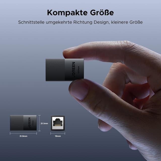 Thumbnail 5 de UGREEN 10Gbps RJ45 Kupplung 100 m 📡