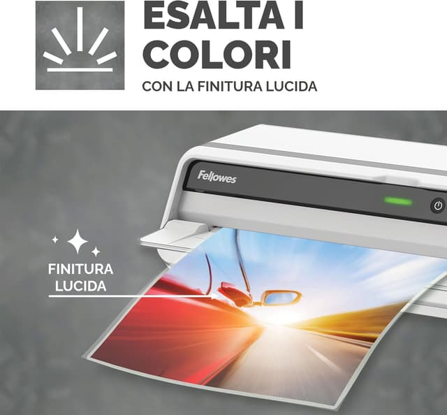 Detalle de Fellowes Pouches per plastificazione A3 lucide (confezione da 50 fogli) – per poster, avvisi e documenti