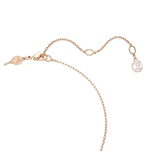 Thumbnail 2 de Swarovski Colgante Dextera, Talla redonda, Blanco, Baño tono oro rosa