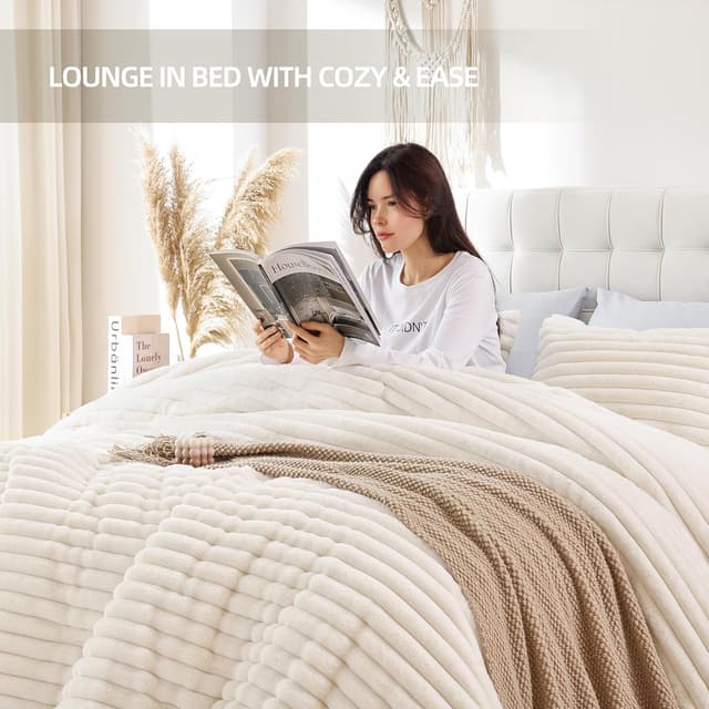 Thumbnail 5 de Smoofy Fluffy King Comforter Set 104x90