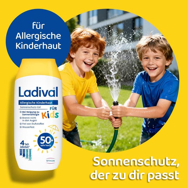 Detalle de Ladival Kinder Sonnenschutz Gel 200ml LSF 50+