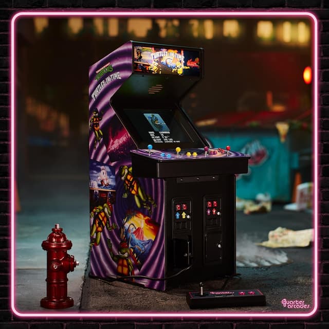 Thumbnail 4 de Numskull Quarter Arcades TMNT Turtles in Time 1/4 Scale Arcade