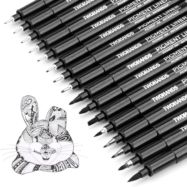 Imagen de TWOHANDS Fineliner Set 16 Stück ✒ en OfertitasTOP