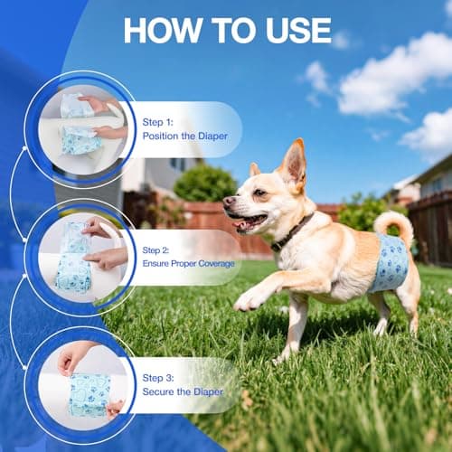 Thumbnail 4 de Flying Paws Pannolini per Cani XS 26 pezzi Assorbenti