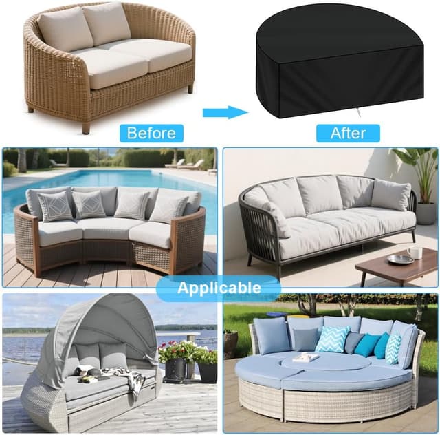 Thumbnail 6 de AOOWU Copertura Lettino 230x120x100 cm 🛋