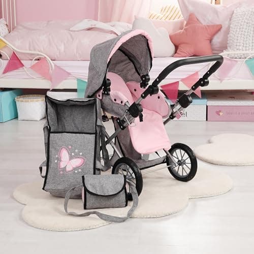 Thumbnail 3 de Bayer Design 13633AA Cochecito de muñecas plegable y ajustable