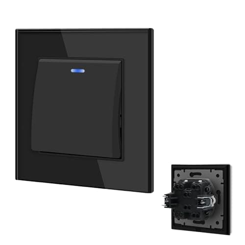 Imagen de BSEED Interrupteur mural 10 A avec voyant LED en OfertitasTOP